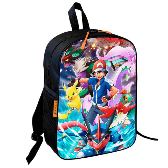 Школьный рюкзак детский Покемон Пикачу + Сумка для обуви спортивной формы рюкзак-мешок  для мальчика (01796) | Зображення 4