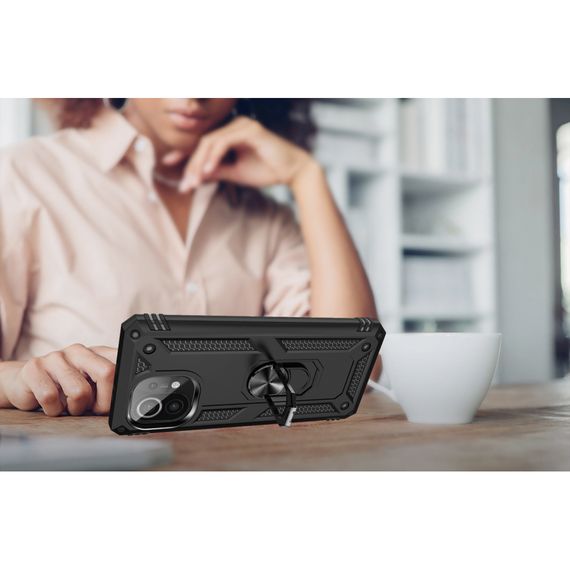 Чохол до мобільного телефона BeCover Military Xiaomi Mi 11 Lite / Mi 11 Lite 5G Black (706642) | Зображення 4
