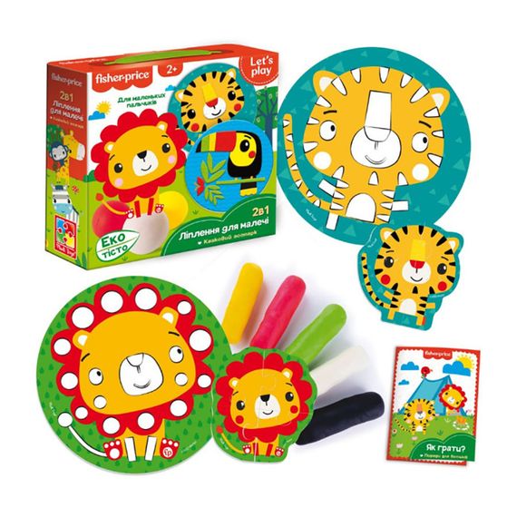 Набір для творчості Fisher Price "Казковий зоопарк" VT4502-03 з екотістом | Зображення 1