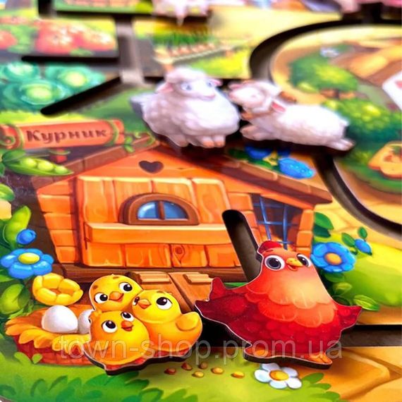 Развивающая игра Лабиринт "Ферма" (ПСД213) PSD213 | Зображення 1