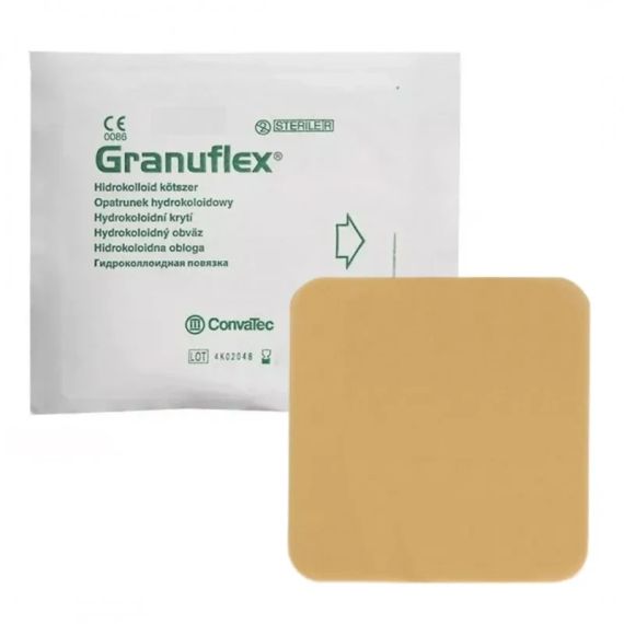 Грануфлекс Granuflex 20 см х 20 см гідроколоїдна пов'язка 1 шт | Зображення 1