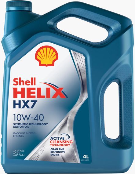 Моторна олива Shell Helix HX7 10W-40 4л.