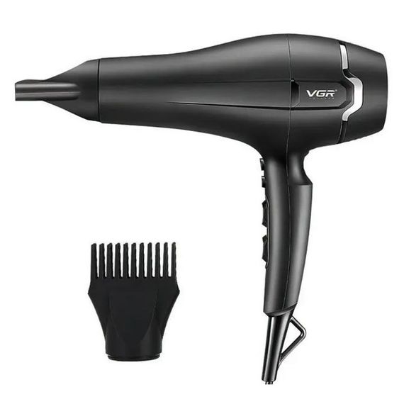 Професійний фен VGR V-450 для сушіння укладання волосся 2400 Вт режим Turbo, Повітряний стайлер для волосся | Зображення 4