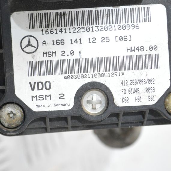 Дросельна заслінка Mercedes A-Class W168 1.4 / 1.6 заслонка дросель Мерседес а-клас A1661411225 | Зображення 3