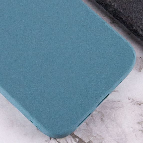Силіконовий чохол Candy для Apple iPhone 13 Pro Max (6.7") Синій / Powder Blue | Зображення 2