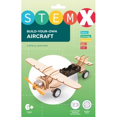 Конструктор Stem Самолет Деревянный на батарейках (3858894673704) | Зображення 3