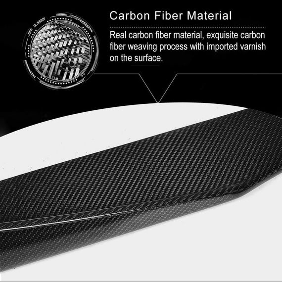 Накладки на пороги V1 (для F87, Карбон) для BMW 2 серия F22/23 2014-2021 гг | Зображення 4