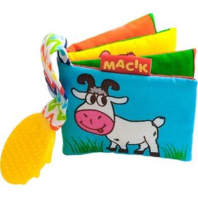 Мягкая книжка-прорезыватель "Мой маленький мир" МС 090601-08