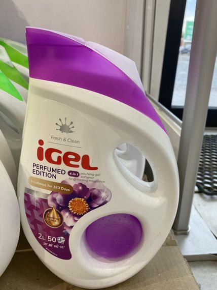 Гель для стирки ICEL White Alpine Freshness 2 л (50 стирок) для белой и светлой одежды | Зображення 2