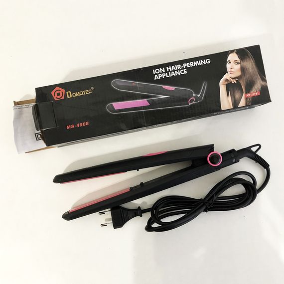 Щипцы DOMOTEC MS-4908, выпрямитель для волос 2в1, стайлер для укладки, утюжок KC-336 для выравнивания | Зображення 8