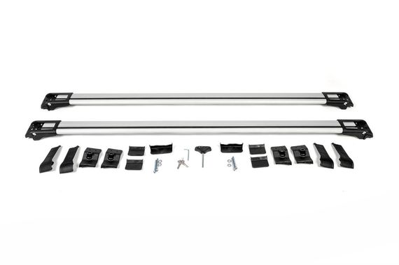 Перемички на рейлінги під ключ (2 шт) Сірий для Hyundai H200, H1, Starex 2008-2024 рр | Зображення 6
