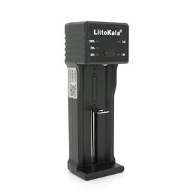 ЗУ універсальне Liitokala Lii-100C, 1 канал, LED дисплей, USB, підтримує 3.7V/3.8V Lion/3.2V Li-Fe/1.2V