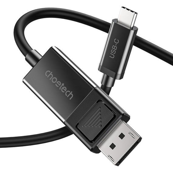 Кабель мультимедийный USB 3.1 Type-C to DisplayPort 1.8m V1.4 Thunderbolt 3 4K60Hz PVC Choetech (XCP-1803) | Зображення 1