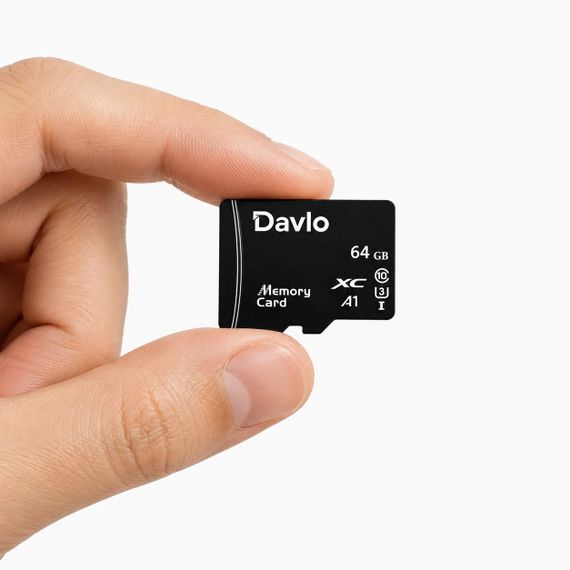 Карта пам’яті microSD 64 ГБ • Флеш-карта Memory Card 64 GB для смартфона, камери, відеореєстратора та планшета | Зображення 1