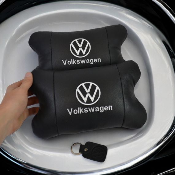 Подушки на подголовник в машину Volkswagen, Автоподушка для шеи на подголовники, LY-597 Подарок автолюбителю | Зображення 8