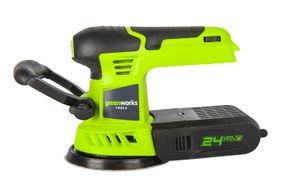 Шлифмашинка аккумуляторная Greenworks G24ROS (24 В, без АКБ)