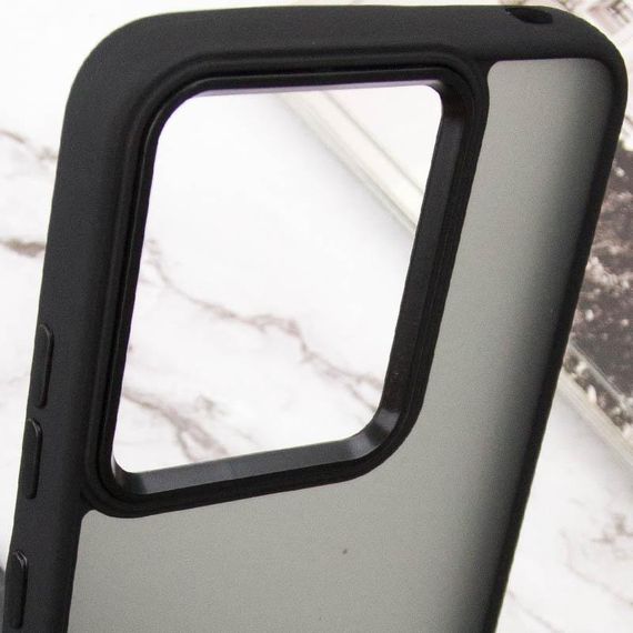Чохол TPU+PC Lyon Frosted для Motorola Edge 60 Fusion Black | Зображення 4