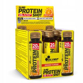 Протеїн Olimp Protein Shot ampoule 60 ml (апельсин) 9*60 ml