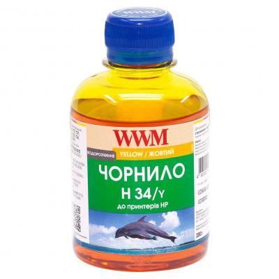 Чернила WWM HP № 22/134/136 (8766/9361) yellow (H34/Y)