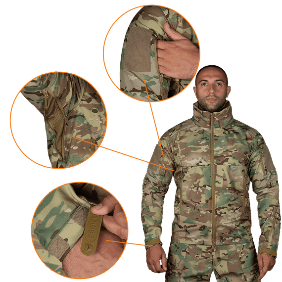 Куртка Phantom SoftShell Multicam (7286), L | Зображення 4
