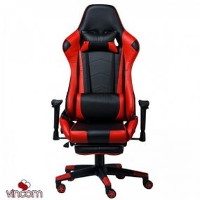 Кресло Goodwin Drive blackred с подставкой