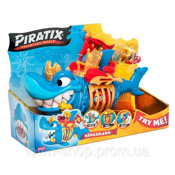 Детский игровой набор с фигурками "Королевская акула" PIRATIX PPXSP112IN10 | Зображення 1