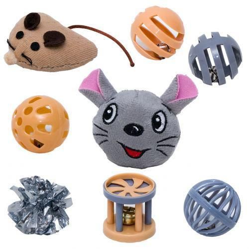 Набор игрушек Eastland для кошек, 8 шт