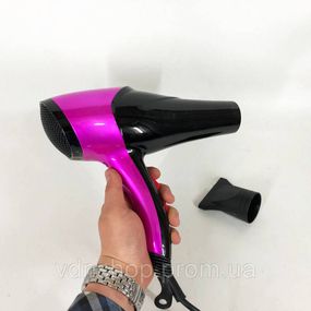 Фен для укладання середнього волосся GM-1766 2600 Вт, Потужний електричний фен для сушіння волосся ZG-50