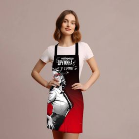 Фартук 3D "Найкраща дружина у світі" 4164 17561 80х60х24 см