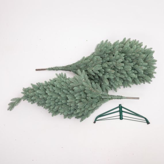 Лита штучна ялинка 2,1 м блакитна Шепетовська Преміум KOS-SHPBL21 | Зображення 2