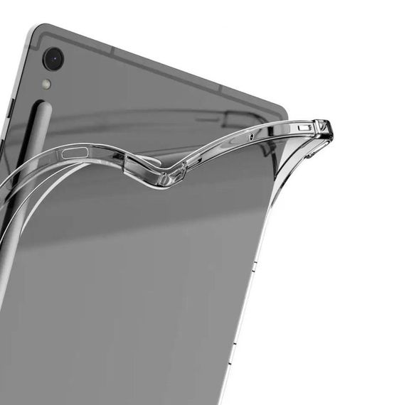Силіконовий чохол бампер Primolux Silicone для планшета Samsung Galaxy Tab S9 FE (SM-X510 / SM-X516) - Clear | Зображення 5
