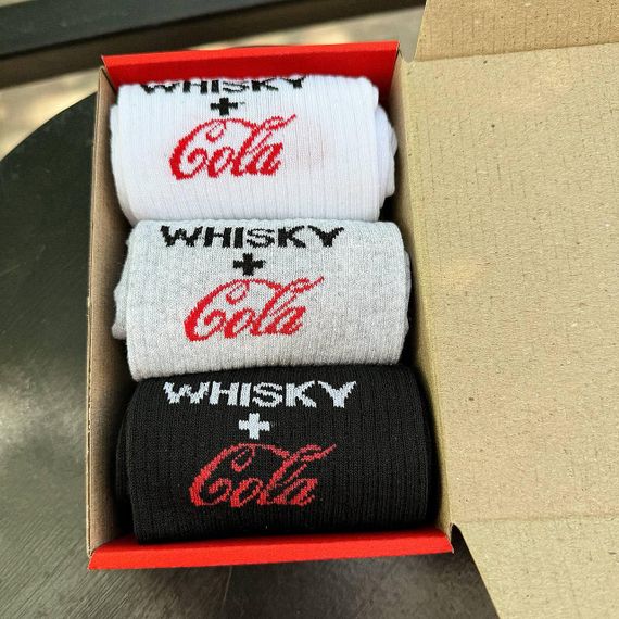 Подарочный набор мужских носков в коробке размер 40-45 3 пары разные цвета ч3бокс039