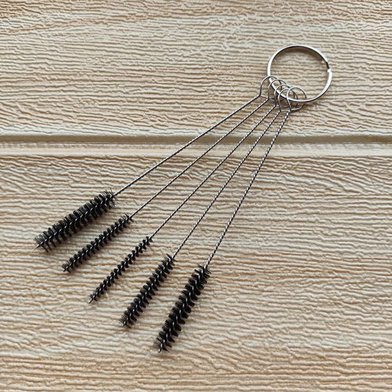 Набор щеток для чистки трубок Bristles Power 10 см.