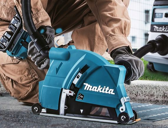 Кожух захисний з пилозбірником для КШМ з диском 230 мм Makita 198440-5 | Зображення 7