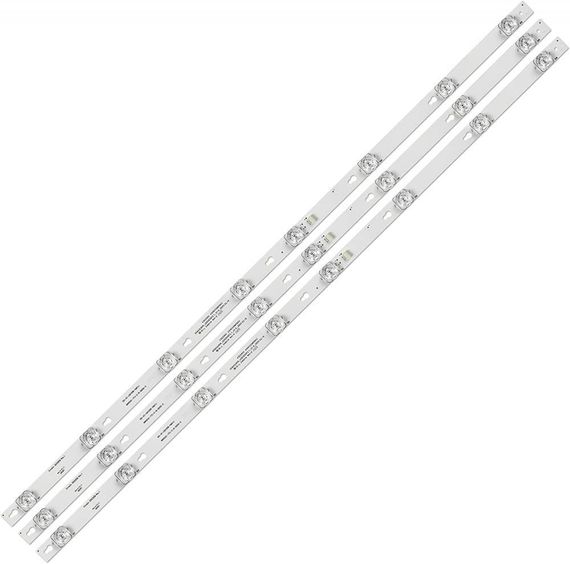 LED підсвітка TV 43" TOT 43D2900 3X8 3030 43HR330M08A5 ShineOn 2D02636 4C-LB4308-YM01J OEM43LB06 3шт.