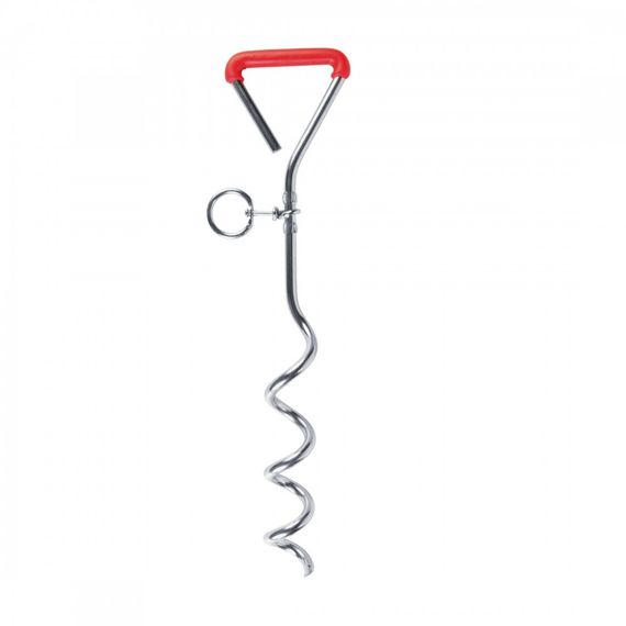 Фіксатор Trixie для кріплення тросового повідця на газоні 40 см d-9 мм