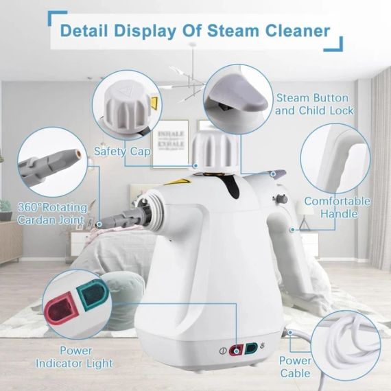 Відпарювач із функцією пароочисника Steam Cleaner 958 | Зображення 5