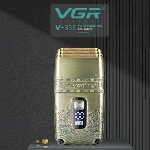 Профессиональная электробритва Шейвер VGR V-335 Shaver с тремя SZ-319 ножевыми блоками | Зображення 3