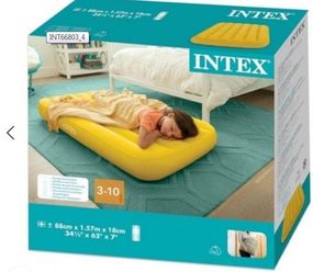 Надувной одноместный матрас Intex 88*18*157 см| Надувний матрас | Матрас интекс
