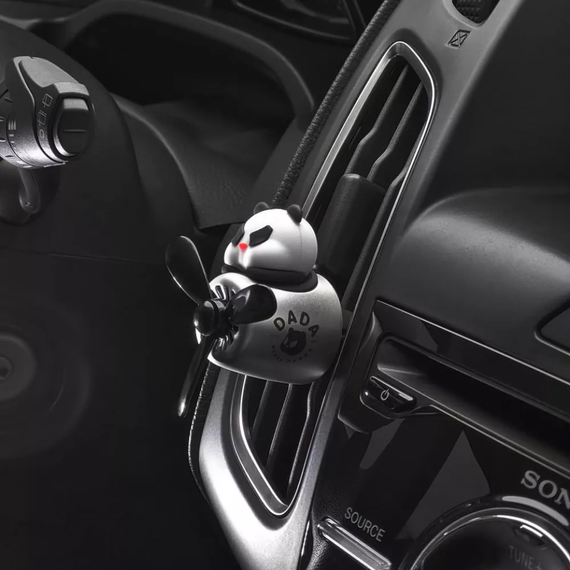 Автомобильный ароматизатор Pilot Bear Panda, ароматизатор мишка, ароматизатор на дефлектор. | Зображення 6