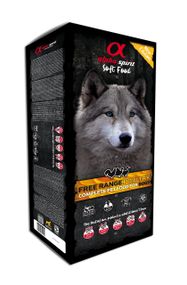 Корм Alpha Spirit Poultry напіввологий з м'ясом птиці для дорослих собак усіх порід 9 кг