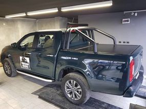 Боковые пороги Fullmond (2 шт., алюминий) для Mercedes X class