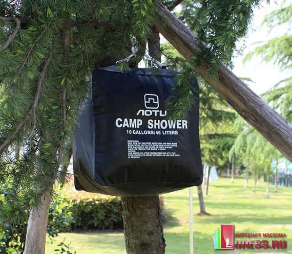 Похідний переносний душ для кемпінгу, туристів, дачників Camp Shower 40л | Зображення 1