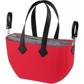 Сумка для мамы MyMia красный корпус/серый подкл (NV8801C/02G/03B)