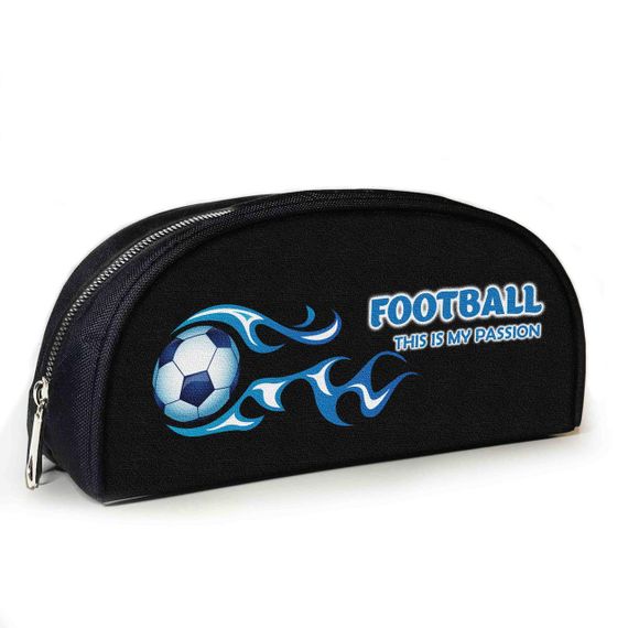 Пенал школьный для футболиста с принтом Футбольный мяч 23х10х8 см детский для мальчика (3949)
