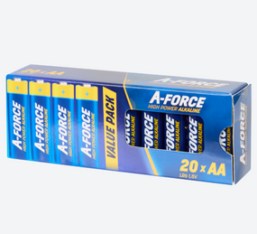 Батарейки A-Force AA 20 штук