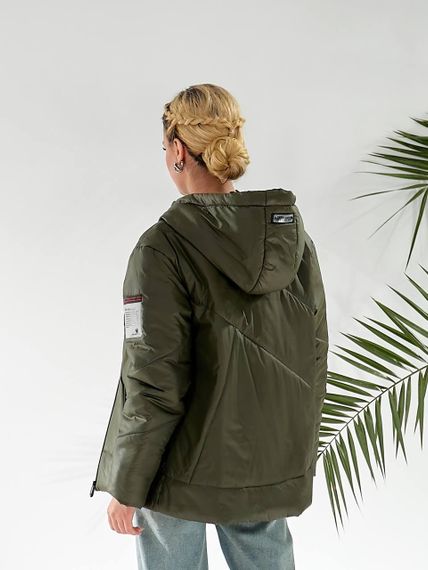 Утеплена куртка, арт.417/1, хакі | Зображення 1