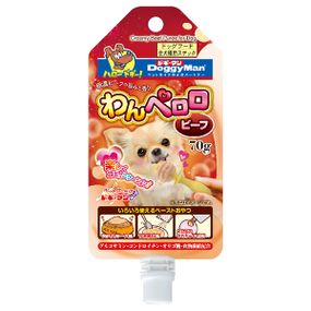 Лакомство для собак DoggyMan Creamy Chicken Puree с курицей 70 гр
