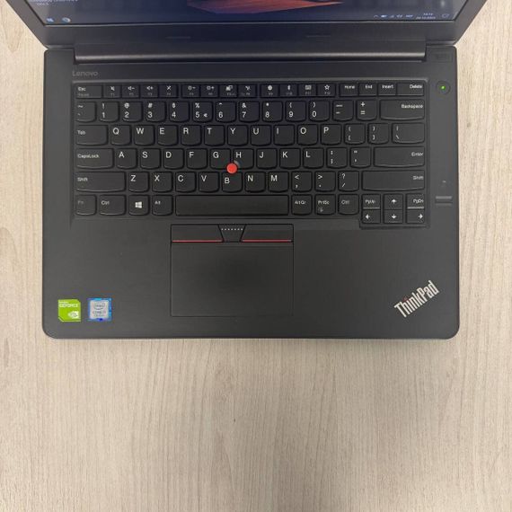 Ноутбук Lenovo ThinkPad E470 / 14" (1920×1080) IPS / Intel Core i7-7500U (2 (4) ядра по 2.7 - 3.5 GHz) / 8 GB DDR4 / 128 GB SSD / nVidia GeForce 940MX, 2 GB GDDR5, 64-bit / WebCam б/у | Зображення 3