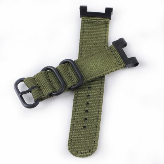 Нейлоновый ремешок Primo Traveller для часов Xiaomi Amazfit T-Rex (A1918) / T-Rex Pro (A2013) - Army Green | Зображення 1